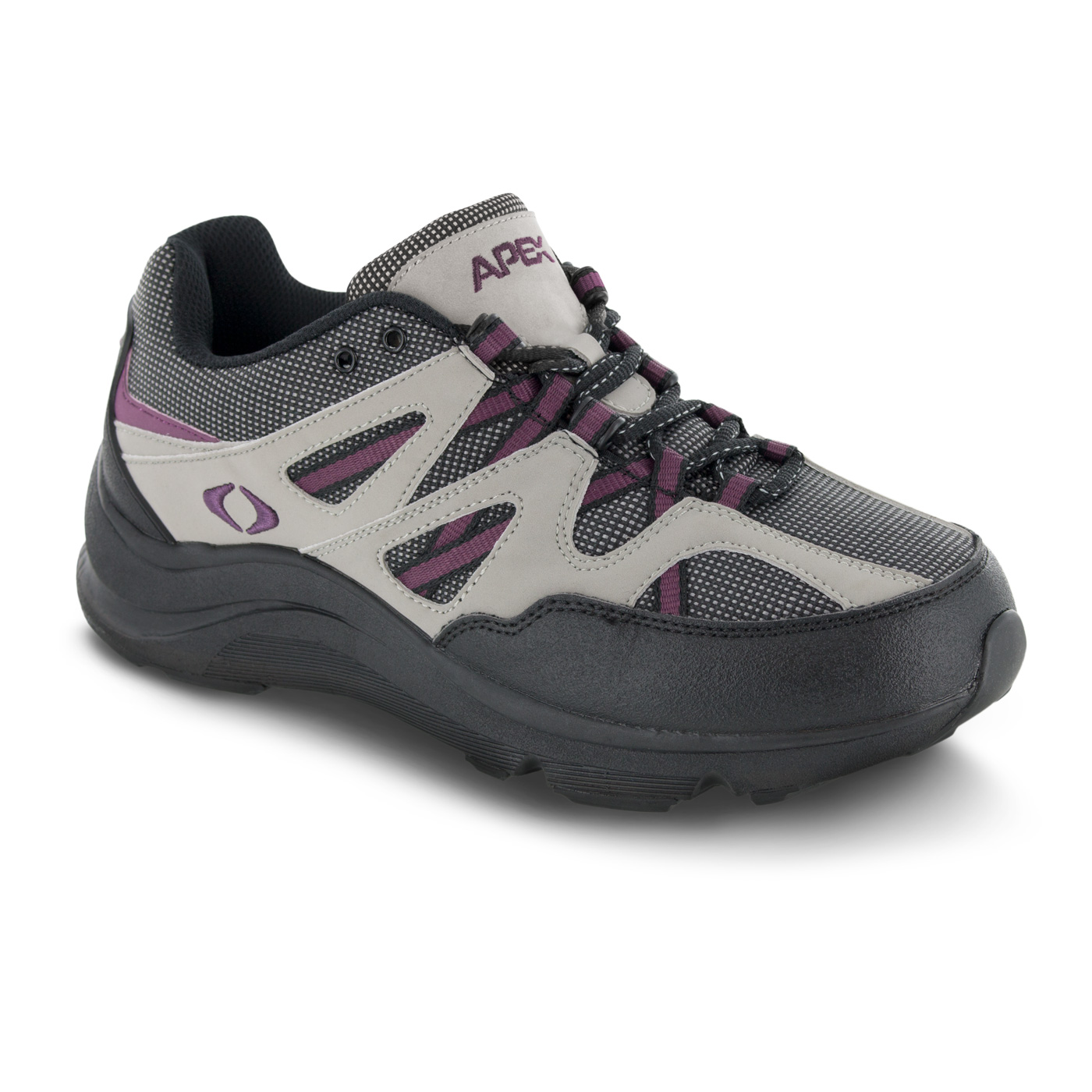 Women's Trail Runner Active Shoe - Sierra Gray/Purple