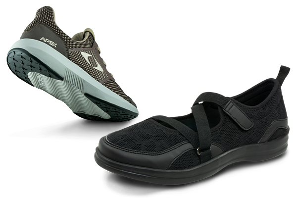 Performance Sneaker and Mesh Mary Jane