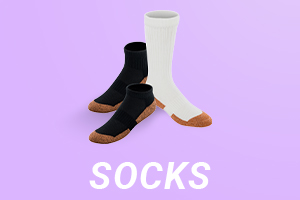 Copper Cloud and Jeba Socks