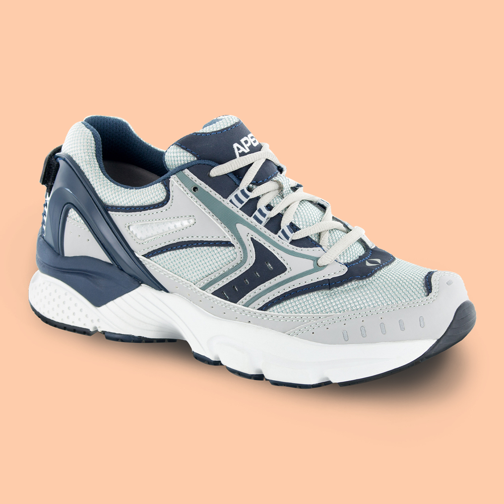 Men's Orthopedic Shoes Category - Featured Shoes: Men's Rhino Runner Active Shoe - X Last - Blue