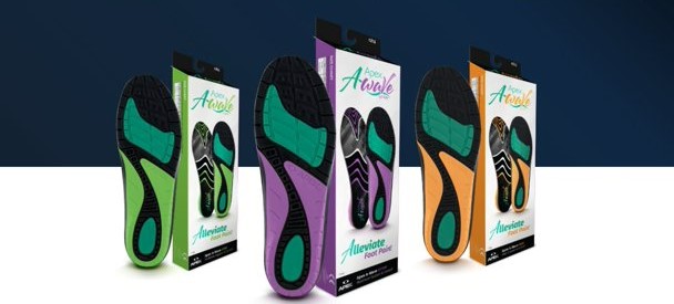 A-Wave Orthotic Support Insole Unisex