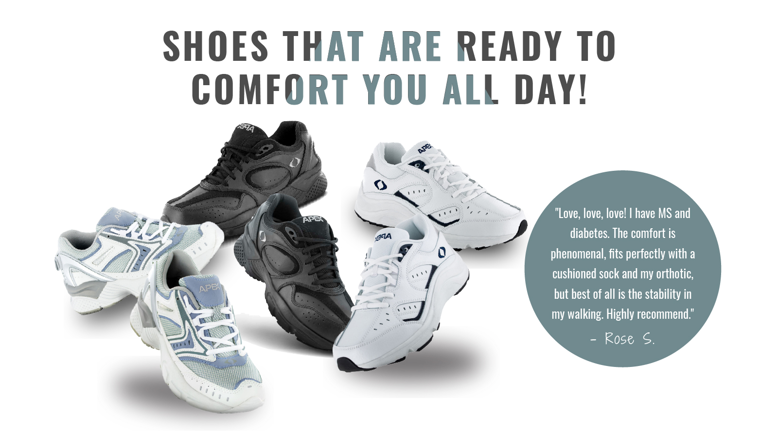 Diabetic Shoes for Comfort All Day
