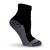 Roomy Socks - Cotton Diabetic Sock with Silver - Black Ankle