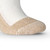 Roomy Socks - Acrylic Diabetic Sock with Copper - White Toe Closeup