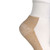 Roomy Socks - Acrylic Diabetic Sock with Copper - White Heel Closeup