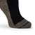 Roomy Socks - Acrylic Diabetic Sock with Copper - Black Toe Closeup