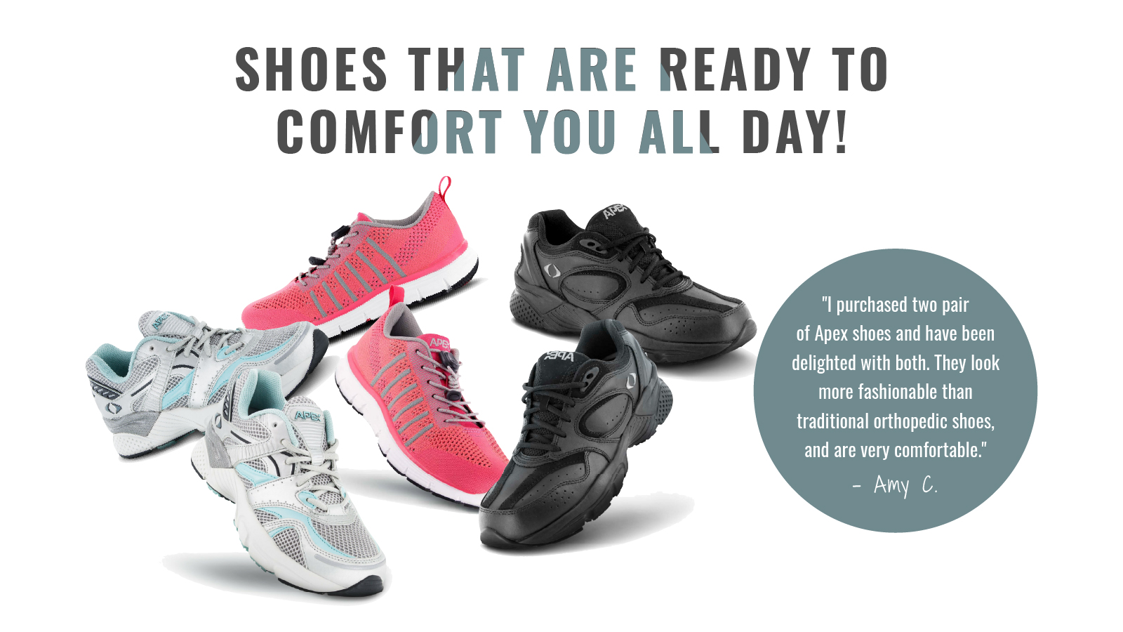 Orthopedic shoes for Comfort all Day
