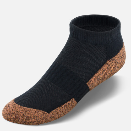 Copper Cloud Diabetic Socks - No Show Unisex (3 pk)
