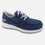 Women's Moc Toe Canvas Loafer - Navy