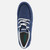 Women's Moc Toe Canvas Loafer - Navy