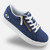 Women's Blutcher Canvas Zip - Navy