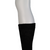 Roomy Socks - Acrylic Diabetic Sock - Black Calf Closeup